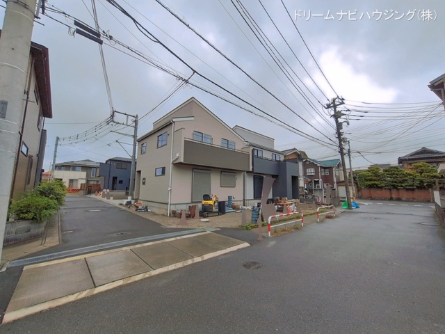 千葉県市川市大和田2丁目の新築戸建て外構写真 2026年6月7日撮影