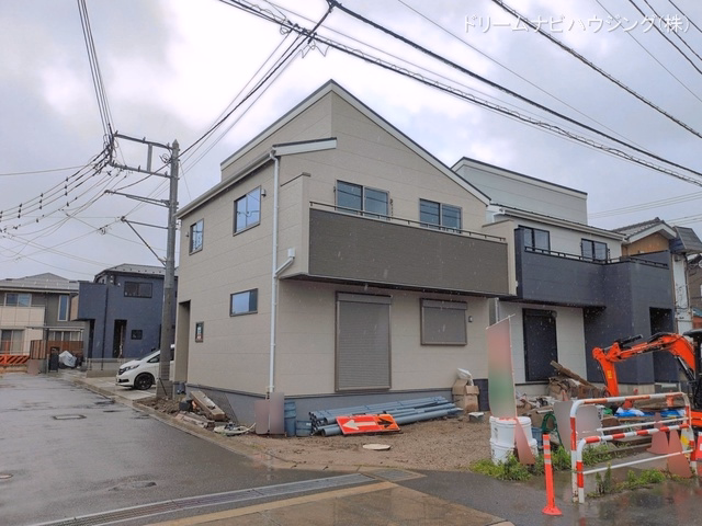 千葉県市川市大和田２丁目の新築戸建て外構写真 2026年7月1日撮影