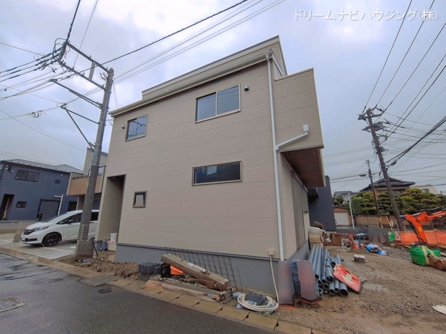 千葉県市川市大和田２丁目の新築戸建て外構写真 2026年7月1日撮影