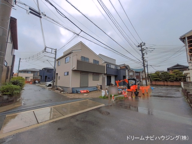 千葉県市川市大和田２丁目の新築戸建て外構写真 2026年7月1日撮影
