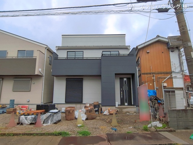 千葉県市川市大和田２丁目の新築戸建て外構写真 2026年6月7日撮影