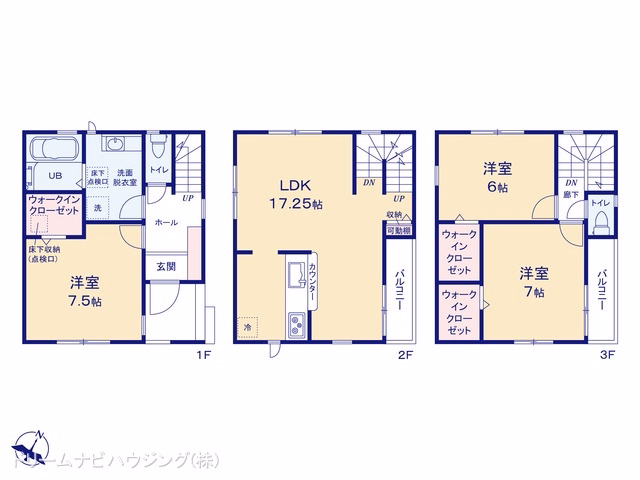 市川市幸2丁目（戸建）02 間取図