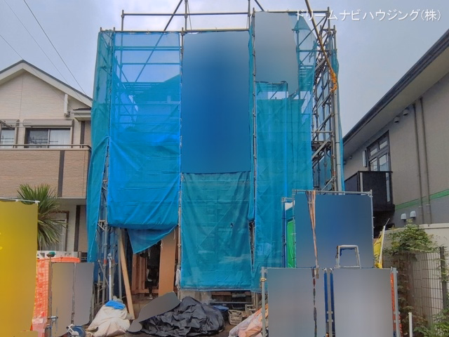千葉県市川市本北方２丁目の新築戸建て上棟写真 2026年6月28日撮影