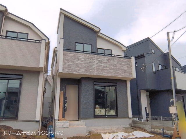 千葉県市川市北方町4丁目の新築戸建て外構写真 2026年6月24日撮影