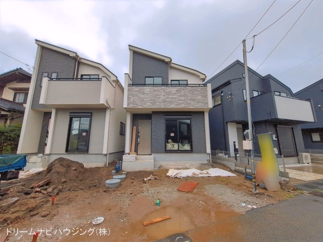 千葉県市川市北方町4丁目の新築戸建て外構写真 2026年6月24日撮影