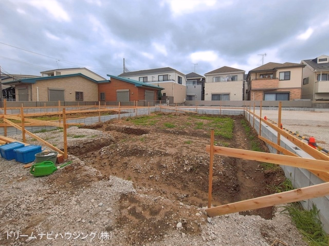 千葉県市川市菅野２丁目の新築戸建て基礎写真 2026年6月4日撮影