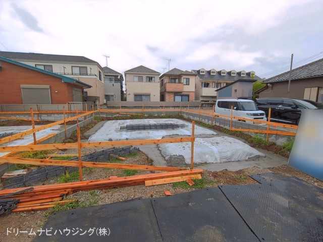 千葉県市川市菅野２丁目の新築戸建て基礎写真 2026年6月24日撮影
