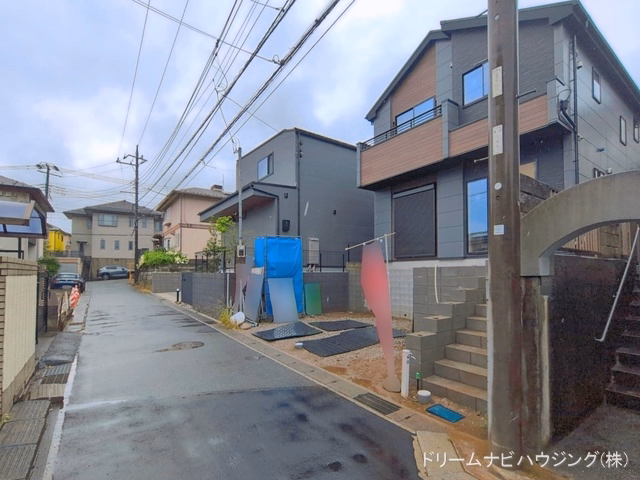 千葉県市川市北国分２丁目の新築戸建て外構写真 2026年6月17日撮影