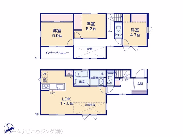 市川市鬼高1丁目(戸建)03 間取図