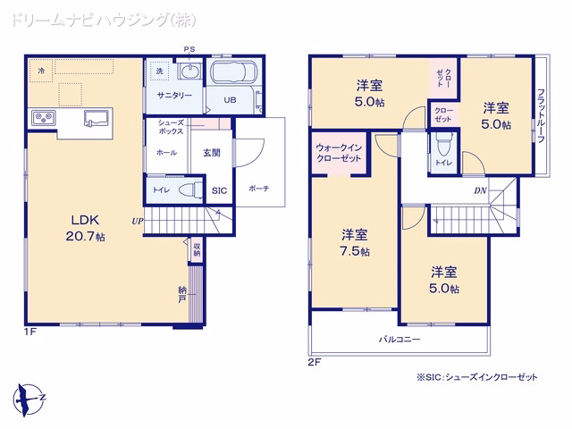 市川市柏井町1丁目(戸建)03 間取図