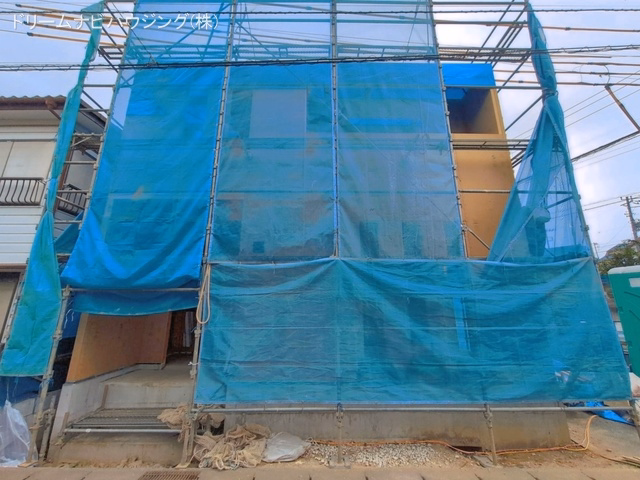 新築戸建て 市川柏井町4期 1号棟 上棟