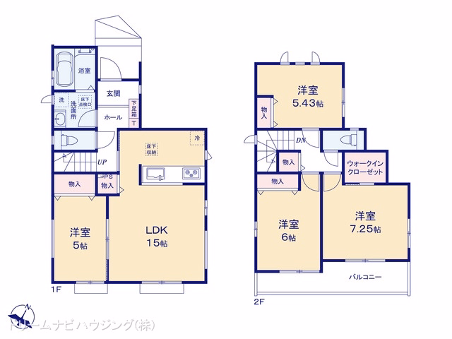 市川市本北方3丁目（戸建）A 間取図