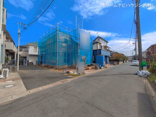 新築戸建て 市川市国分3丁目573番 A号棟 上棟