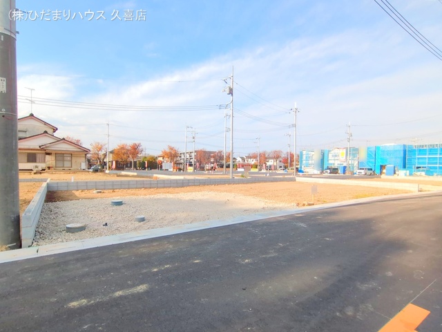 埼玉県久喜市西の土地更地・土地写真 2025年11月26日撮影