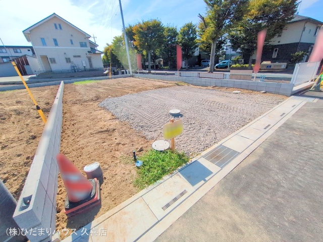埼玉県久喜市西の土地更地・土地写真 2025年10月7日撮影