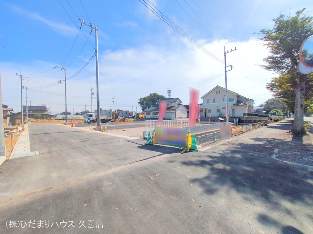 埼玉県久喜市西の土地更地・土地写真 2025年10月7日撮影