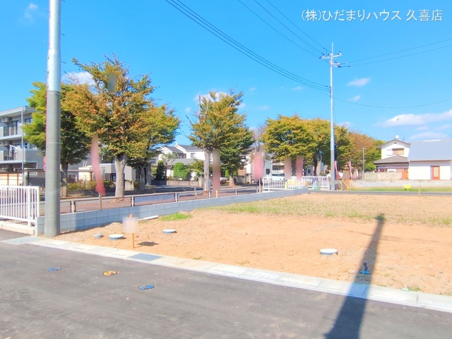 埼玉県久喜市西の土地更地・土地写真 2025年10月9日撮影