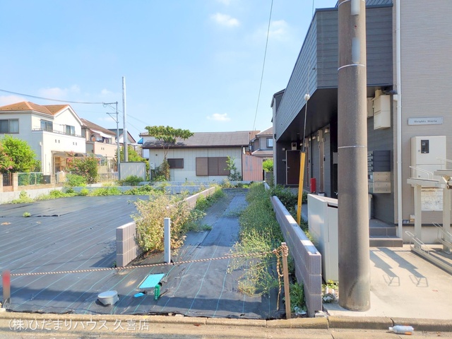 埼玉県久喜市久喜東１丁目の土地更地・土地写真 2025年9月7日撮影