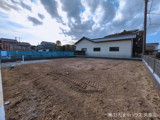 埼玉県久喜市吉羽の土地更地・土地写真 2026年3月8日撮影