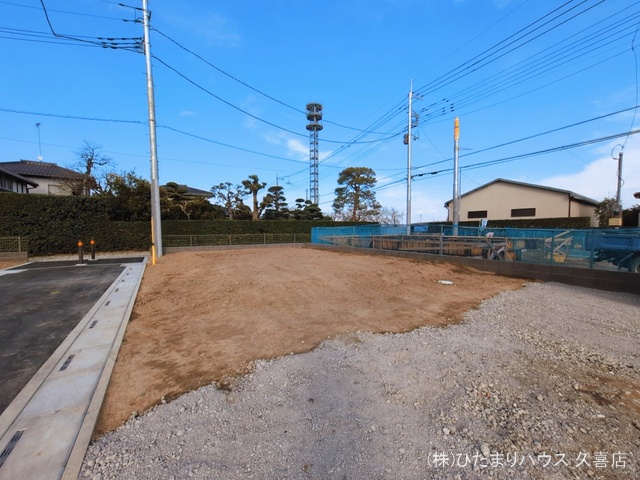 埼玉県久喜市吉羽の土地更地・土地写真 2026年3月8日撮影