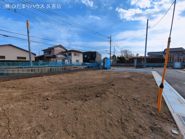 埼玉県久喜市吉羽の土地更地・土地写真 2026年3月8日撮影