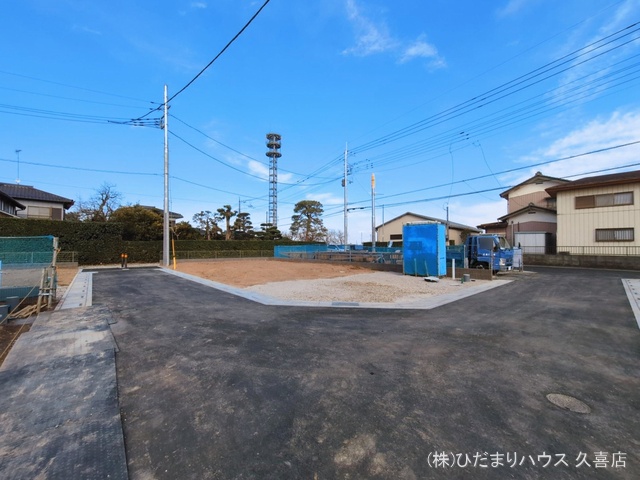 埼玉県久喜市吉羽の土地更地・土地写真 2026年3月8日撮影