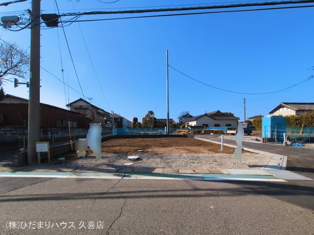 埼玉県久喜市吉羽の土地更地・土地写真 2026年3月4日撮影