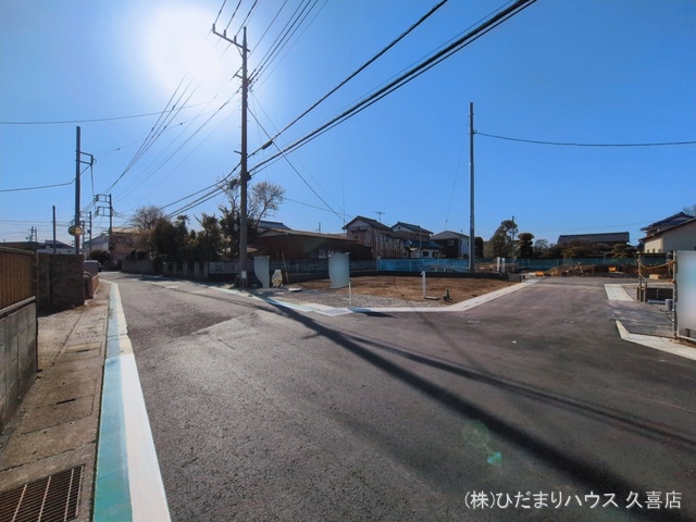 埼玉県久喜市吉羽の土地更地・土地写真 2026年3月4日撮影