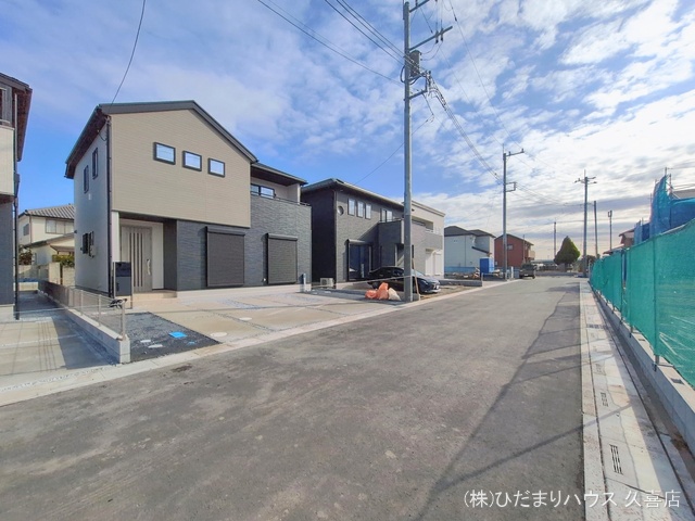 埼玉県久喜市西の新築戸建て完成写真 2026年1月27日撮影