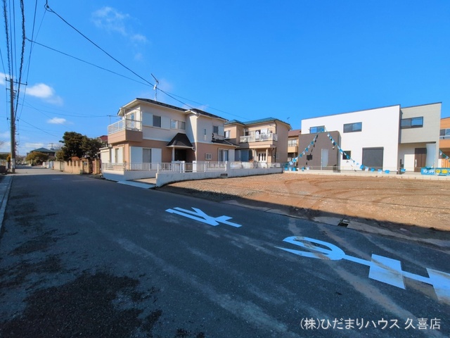 埼玉県久喜市青葉４丁目の土地更地・土地写真 2026年3月9日撮影