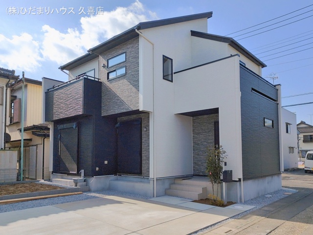 埼玉県久喜市久喜東5丁目の新築戸建て完成写真 2026年2月17日撮影