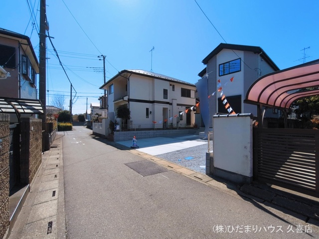 埼玉県蓮田市馬込５丁目の新築戸建て完成写真 2026年3月11日撮影