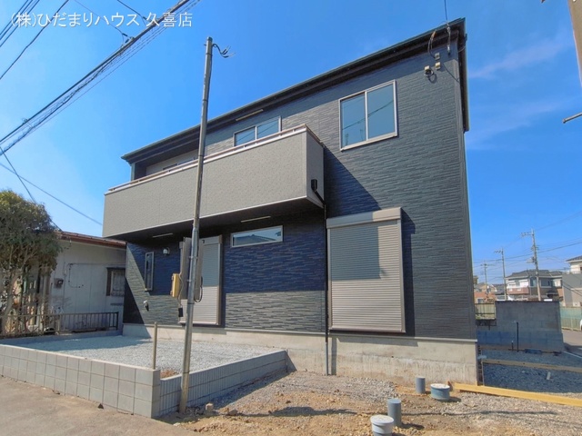 埼玉県南埼玉郡宮代町字川端の新築戸建て外構写真 2026年3月23日撮影