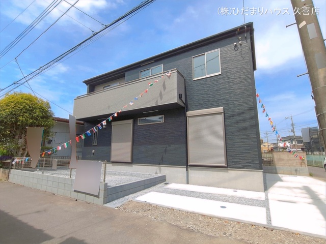 埼玉県南埼玉郡宮代町字川端の新築戸建て完成写真 2026年4月12日撮影