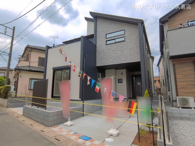 埼玉県蓮田市馬込2丁目の新築戸建て完成写真 2026年4月14日撮影