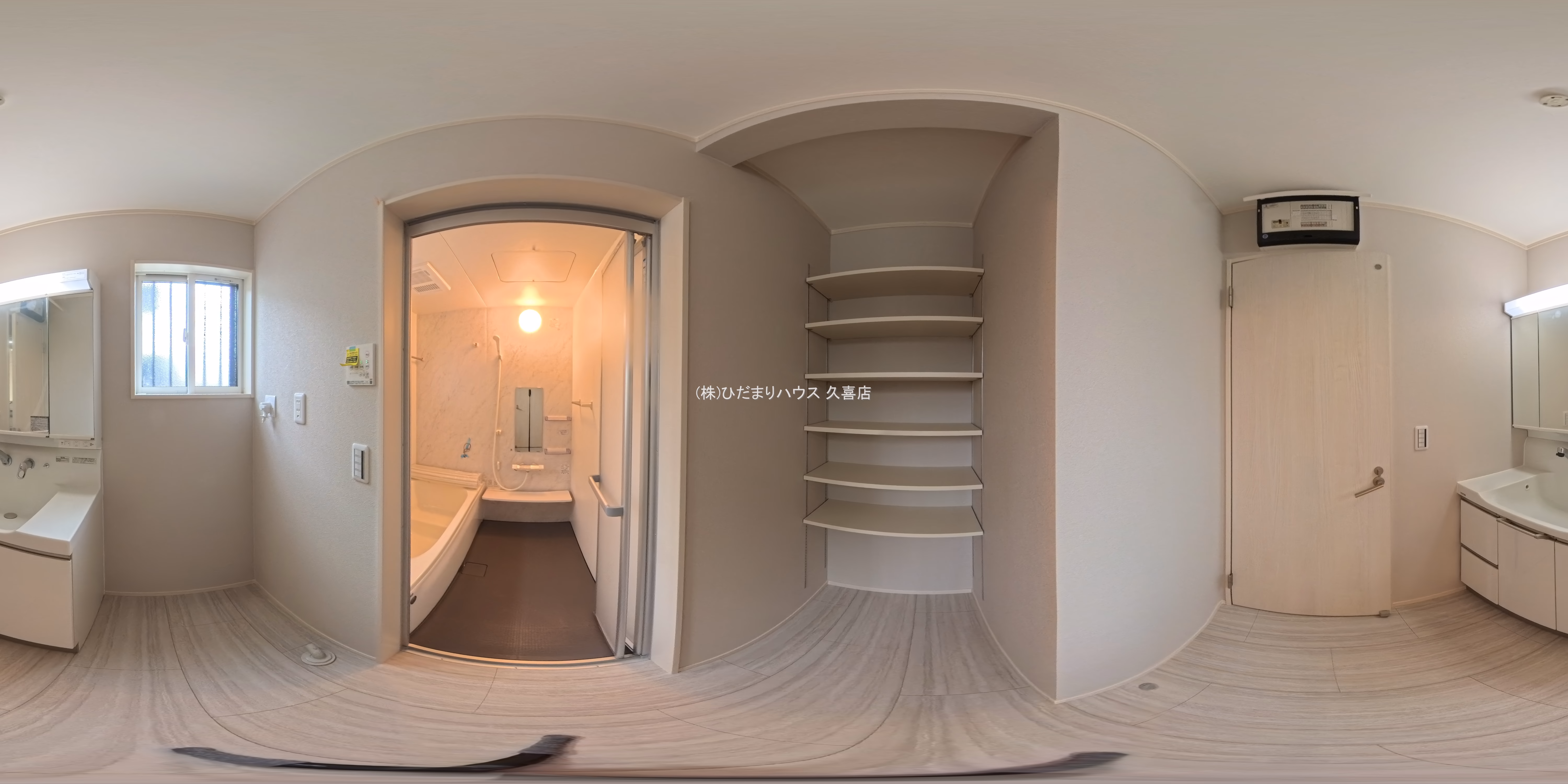 久喜市菖蒲町菖蒲（戸建）07 パノラマ（お風呂）