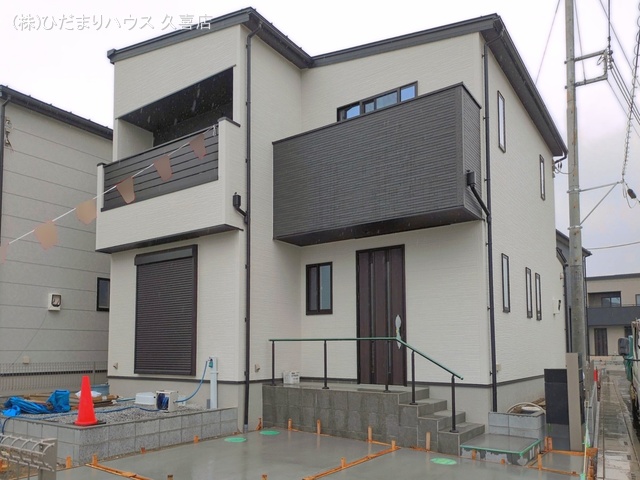 埼玉県久喜市菖蒲町　菖蒲の新築戸建て外構写真 2026年3月24日撮影