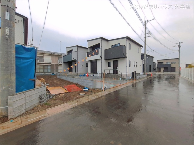 埼玉県久喜市菖蒲町　菖蒲の新築戸建て外構写真 2026年3月24日撮影