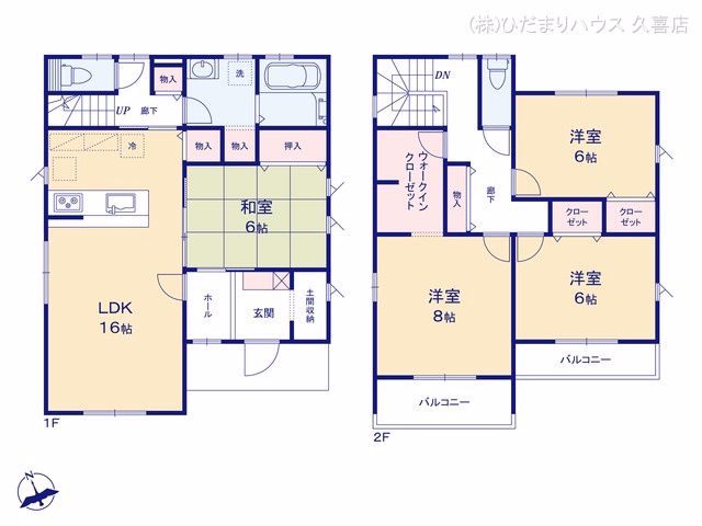 新築戸建て 久喜市菖蒲町菖蒲（9区画） 7号棟 間取図