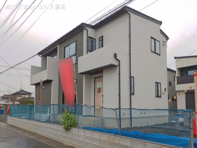 埼玉県久喜市菖蒲町　菖蒲の新築戸建て外構写真 2026年3月24日撮影