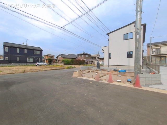 埼玉県久喜市菖蒲町　菖蒲の新築戸建て外構写真 2026年5月7日撮影