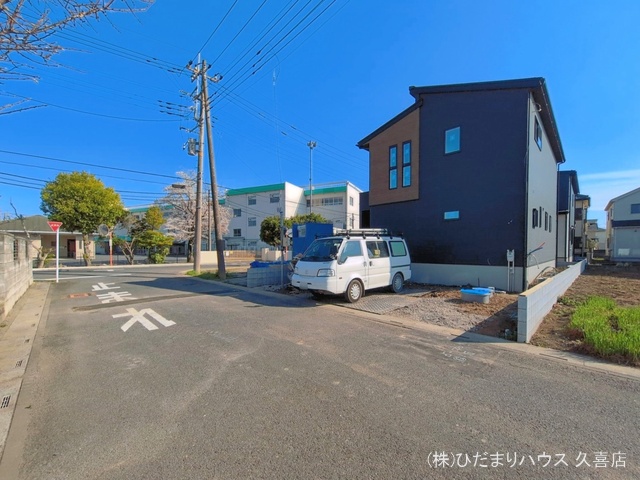 埼玉県久喜市葛梅1丁目の新築戸建て外構写真 2026年4月2日撮影