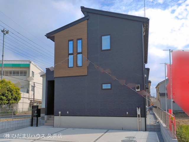 埼玉県久喜市葛梅1丁目の新築戸建て完成写真 2026年5月13日撮影