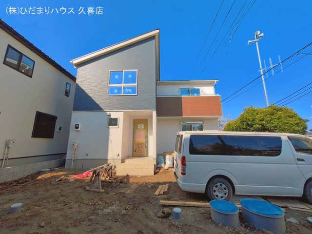 埼玉県久喜市葛梅１丁目の新築戸建て外構写真 2026年4月2日撮影