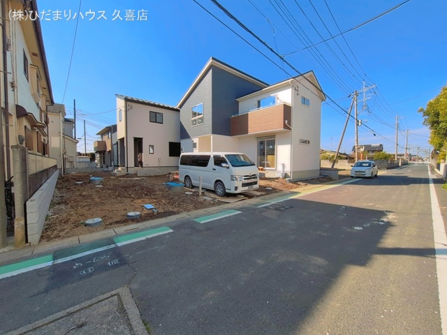 埼玉県久喜市葛梅１丁目の新築戸建て外構写真 2026年4月2日撮影