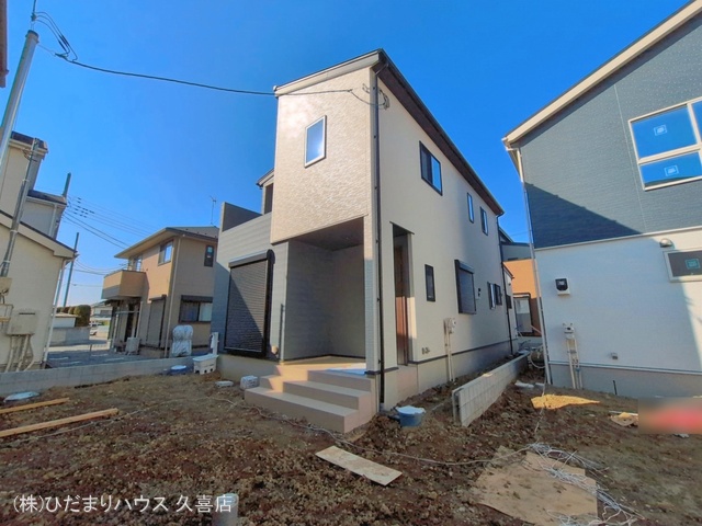 埼玉県久喜市葛梅1丁目の新築戸建て外構写真 2026年4月2日撮影
