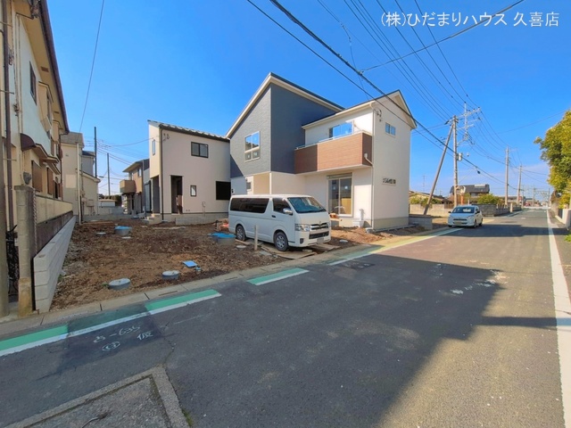 埼玉県久喜市葛梅1丁目の新築戸建て外構写真 2026年4月2日撮影