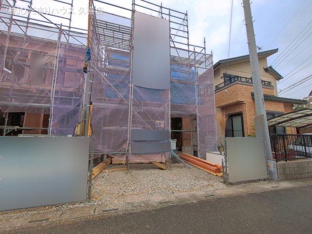 埼玉県白岡市小久喜の新築戸建て上棟写真 2026年3月24日撮影