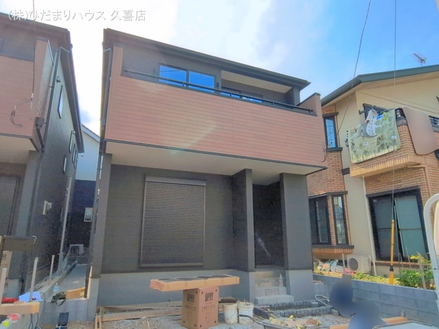 埼玉県白岡市小久喜の新築戸建て外構写真 2026年5月19日撮影