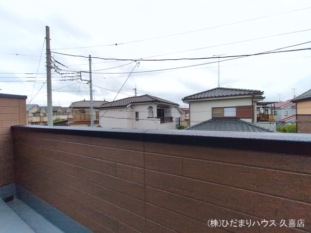 白岡市小久喜（戸建）02 バルコニー